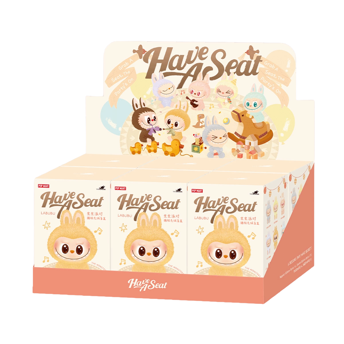 Pop Mart Labubu The Monsters Have a Seat (6 Blind Box)